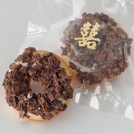 朱古力甜甜圈x36件(獨立囍袋裝)